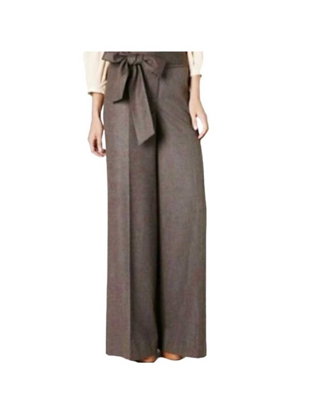 Women’s Elevenses Brown Wide Leg Pant 0